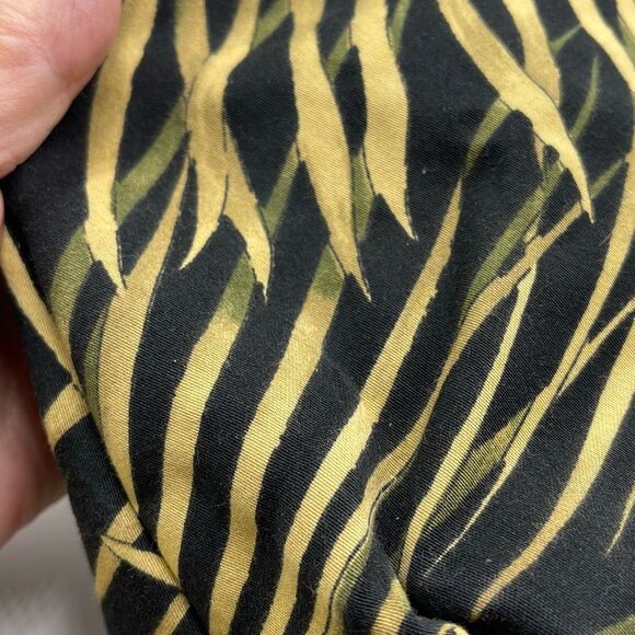 Vintage Y2K leaf Zebra print Fossil shoulder bag. - Picture 4 of 11